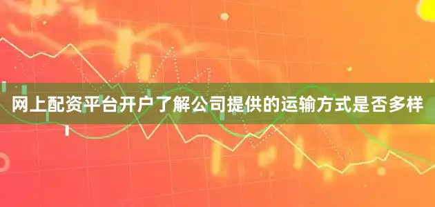 网上配资平台开户了解公司提供的运输方式是否多样